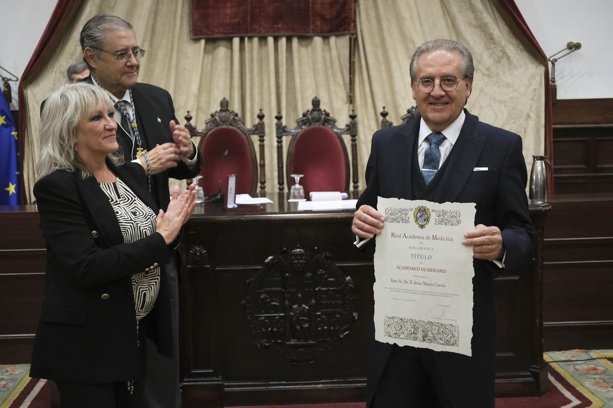 Profesor de la USAL y jefe de la unidad de Nefrología, nuevo académico de la Real Academia de Medicina de Salamanca