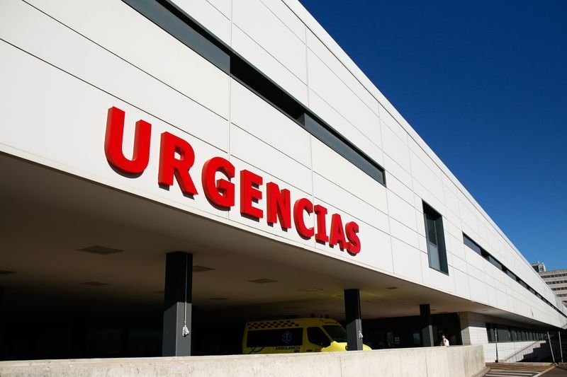 Trasladado al Hospital de Salamanca en estado grave un motorista tras un accidente en Gran Vía