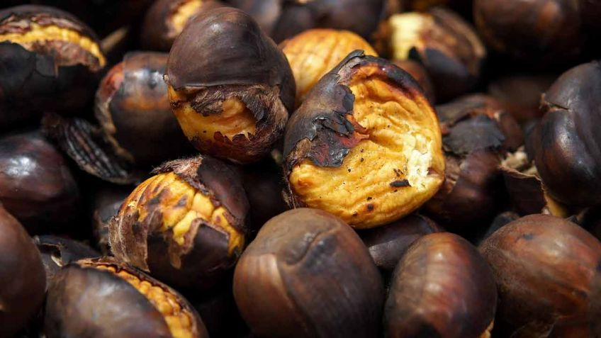 Castañas asadas al micro para dar la bienvenida al otoño