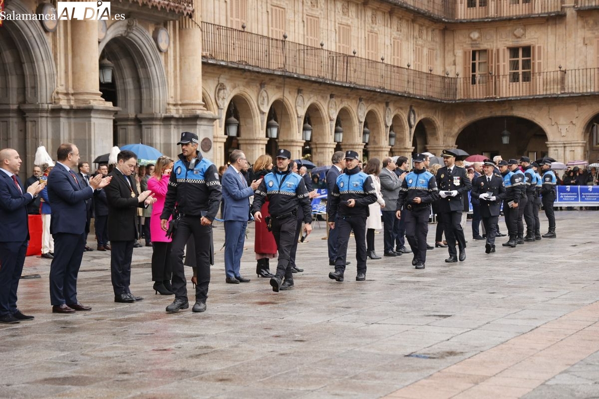 Gratitud de Salamanca a la Policía Local: Podemos vivir tranquilos (VÍDEO y GALERÍA DE FOTOS) 