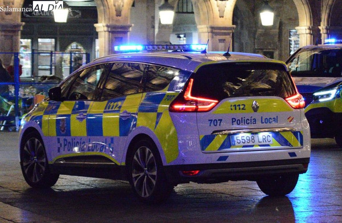 Grafitis y drogas protagonizan la madrugada en Salamanca