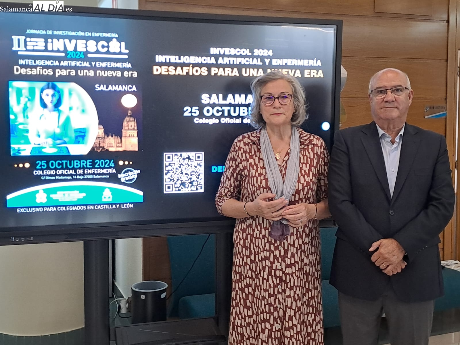 El Colegio de Enfermería de Salamanca acogerá una jornada sobre la Inteligencia Artificial en este sector