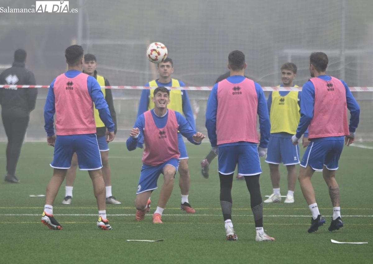 La niebla no puede con Unionistas, que trabaja con la plantilla al completo (FOTOS)