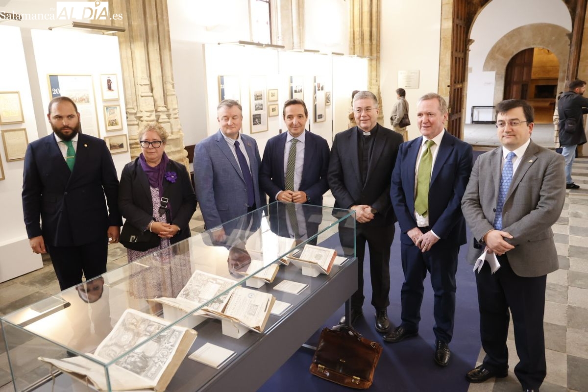 La exposición que recuerda la vinculación de estudiantes irlandeses con Salamanca