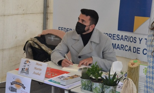 Mario Martín Azabal presentará este sábado ante sus paisanos su nueva novela