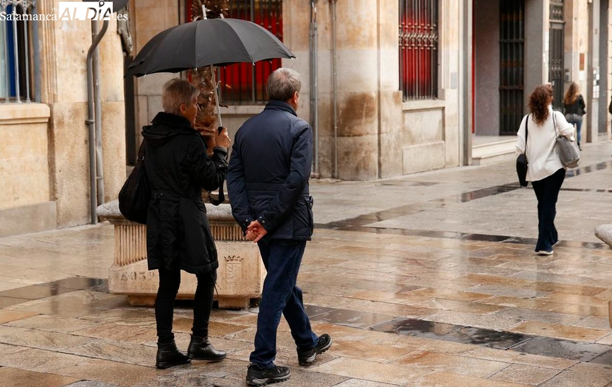 Aviso de riesgo de tormentas en la provincia de Salamanca y cambios del tiempo para el fin de semana