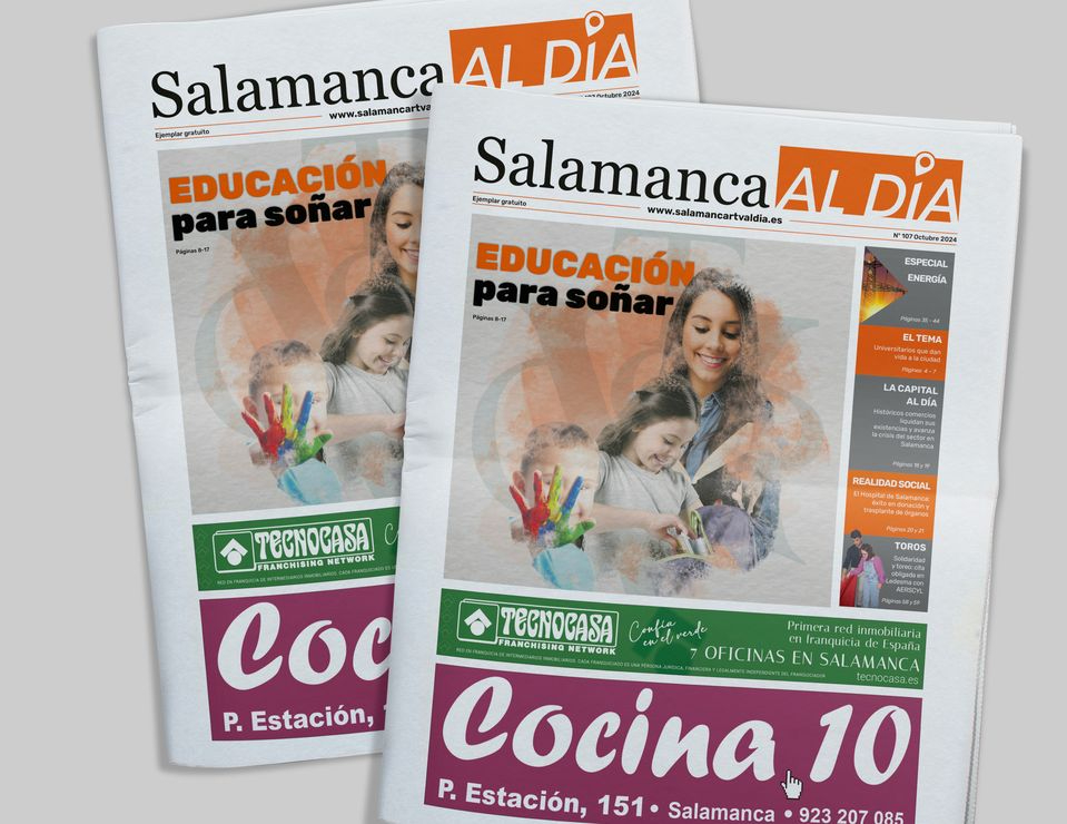 Este miércoles sale a la calle el número de octubre del periódico de papel SALAMANCA AL DÍA