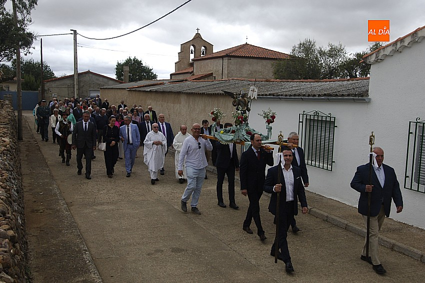 Alba de Yeltes celebra La Galga con fervor a los Ángeles Custodios