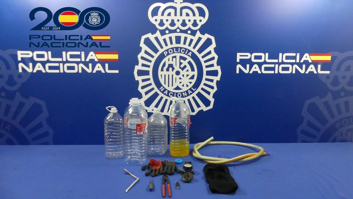 Pillado por la Policía cuando robaba combustible de un vehículo estacionado en Salamanca