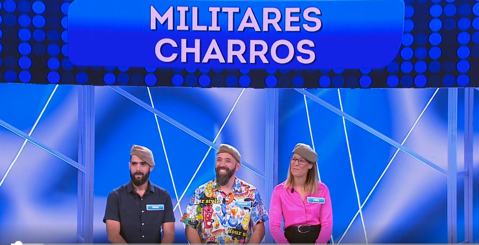 Los militares charros participan en este conocido programa de televisión