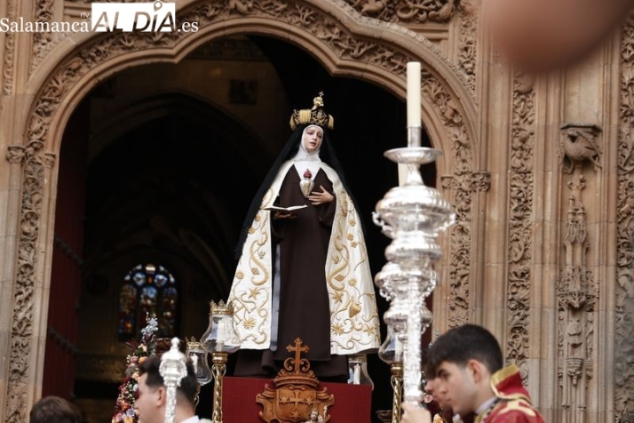 Salamanca acogerá una procesión de Santa Teresa de Jesús