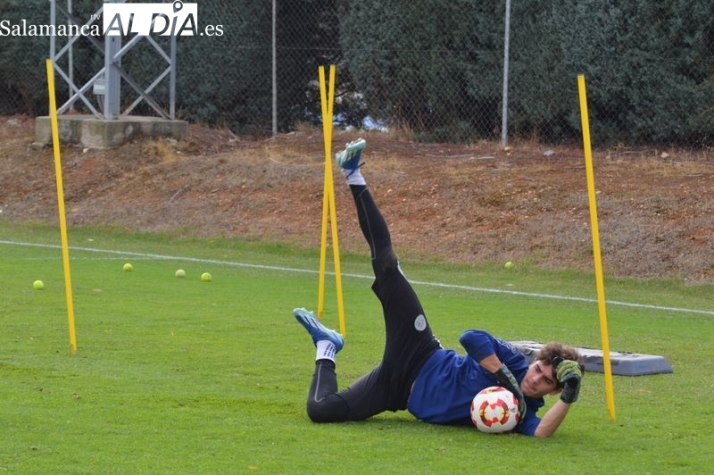 Imanol, del Salamanca UDS: Al acabar un ejercicio, Eric me dijo entiendo que ahora te enfades conmigo porque me han quitado la roja