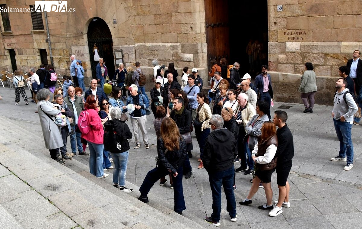 Aumenta el número de turistas extranjeros que eligen Salamanca