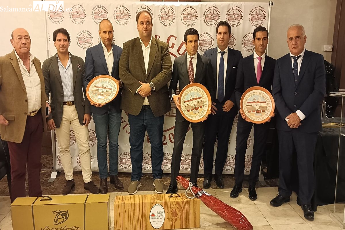 Emilio Justo, protagonista en la Gala de entrega de Premios en Guijuelo  