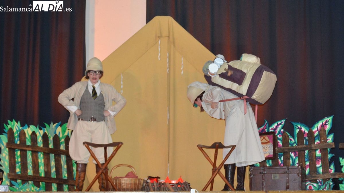 Divertido espectáculo de teatro familiar con la actuación de la compañía Che y Moche en Lumbrales