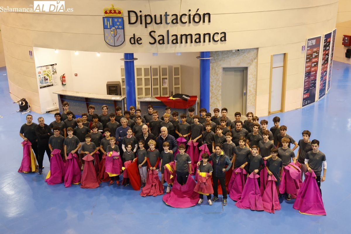 Arranca un nuevo curso de la Escuela Taurina de Salamanca en el que celebran 40 años 