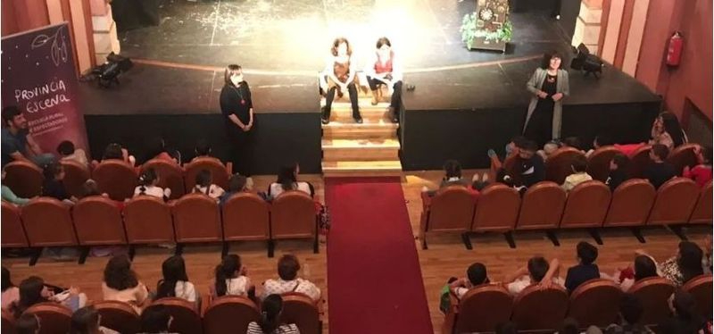 Provincia a Escena lleva el teatro a los colegios y al público familiar en Alba de Tormes