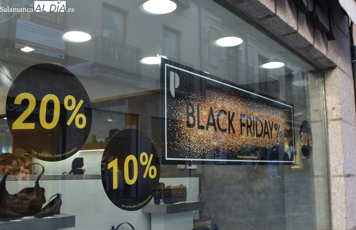 Llega el Black Friday a Salamanca: Hay optimismo, es el pistoletazo de salida a la campaña navideña