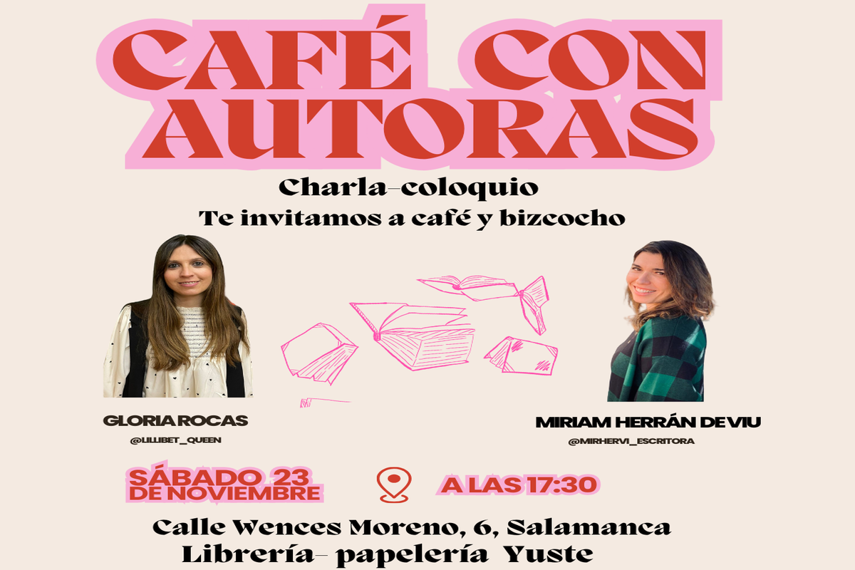 Las autoras salmantinas Miriam Herrán de Viu y Gloria Rocas presentarán sus últimas obras en Salamanca 