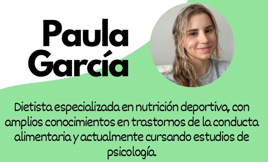 La dietista Paula García ofrecerá una charla sobre nutrición deportiva en el Centro Joven