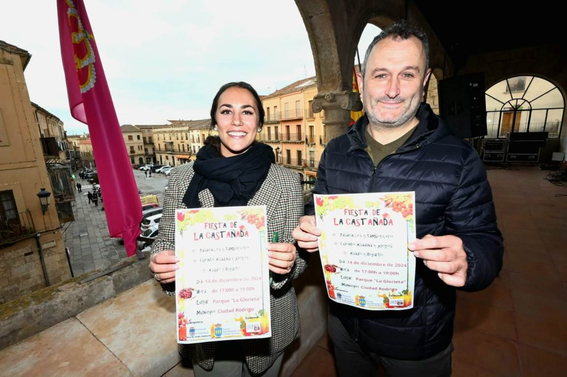 El Parque de La Glorieta acogerá la Fiesta de la Castañada en Ciudad Rodrigo