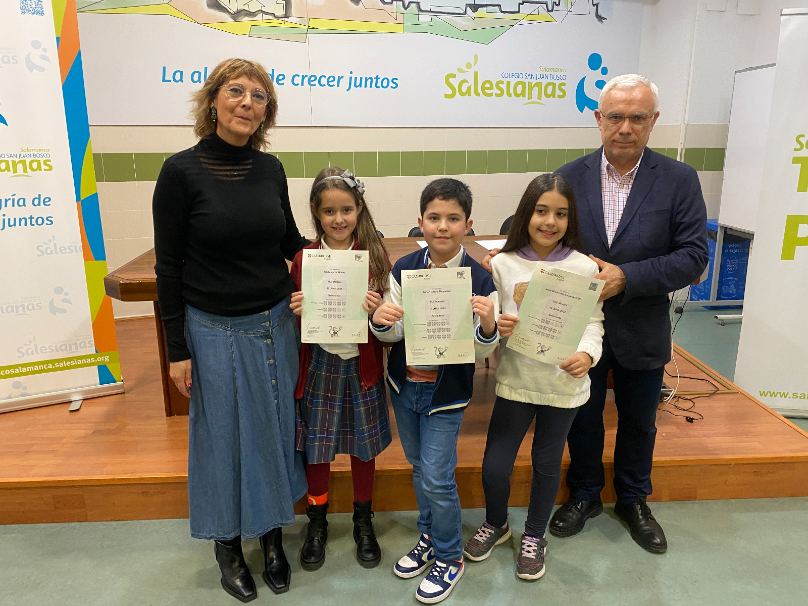 El Colegio San Juan Bosco entrega a sus alumnos los certificados de University of Cambrige