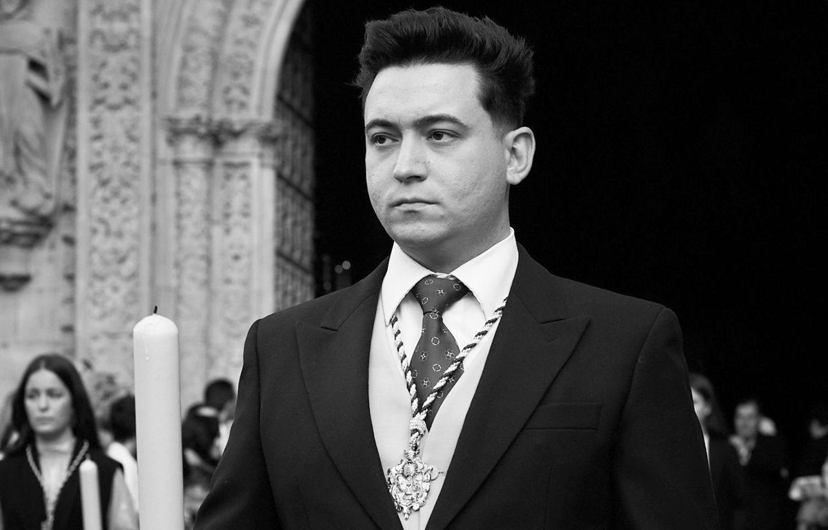 Daniel Agudo Salvador, felicitador de María Santísima de la Caridad y del Consuelo