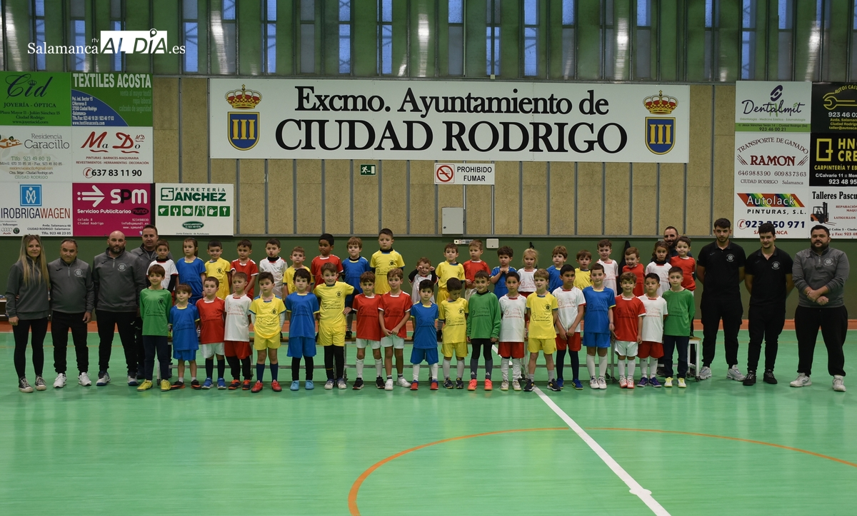 Listos para su debut los 4 equipos que jugarán la Liga Prebenjamín del III Columnas 2024/2025