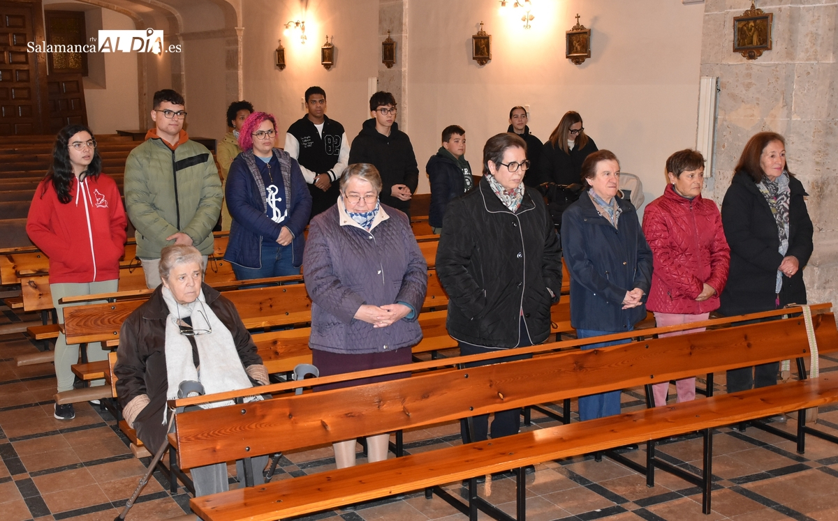 Personas vinculadas al Seminario se reúnen para festejar al patrón de la institución