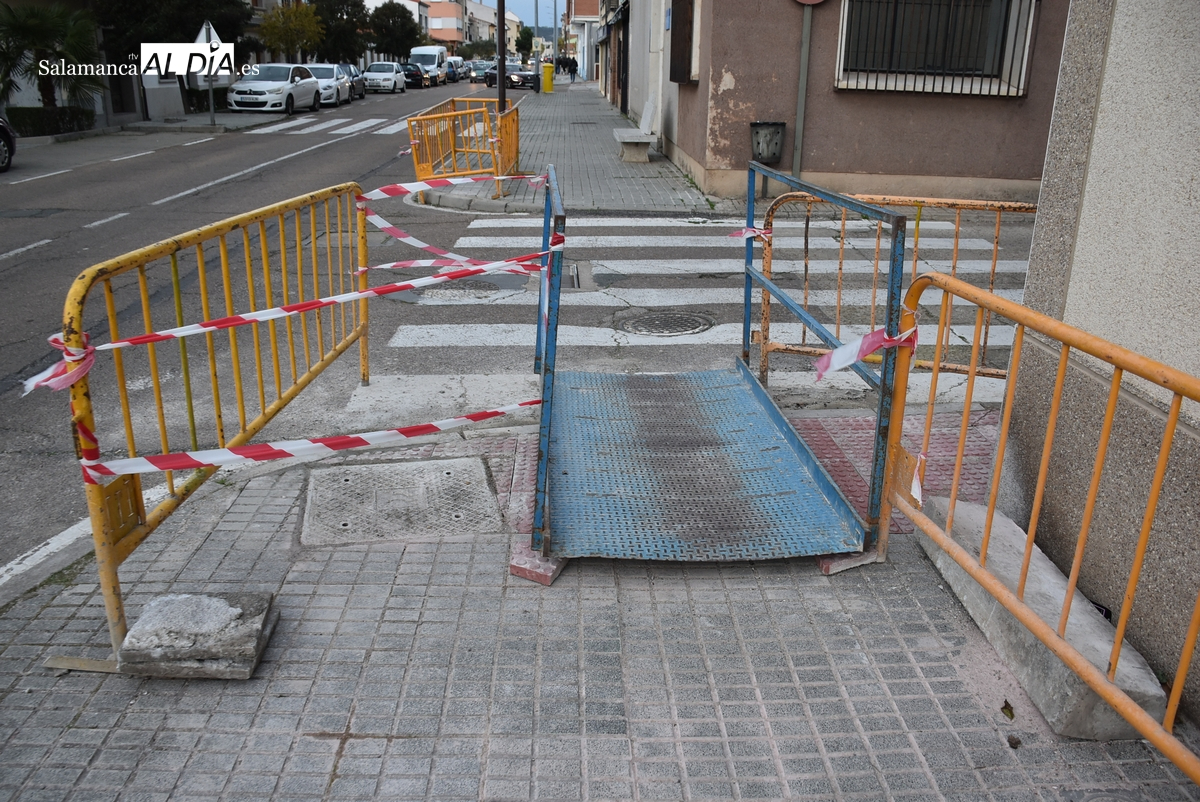 En marcha una ambiciosa actuación para acabar con las barreras arquitectónicas en la calle Santa Clara