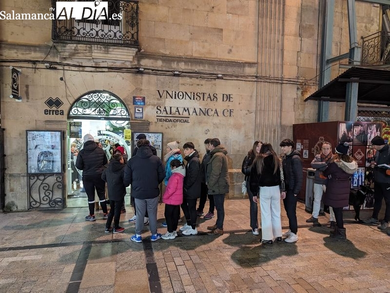 Fiebre en la tienda de Unionistas. 4.200 entradas vendidas ver al Rayo el miércoles en el Reina Sofía