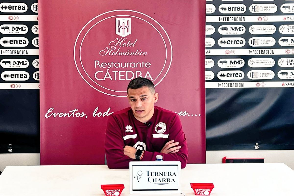 Llácer, antes del encuentro ante la Real Unión: Hay muchas ganas de afrontar el partido en el Reina Sofía con el apoyo de los nuestros