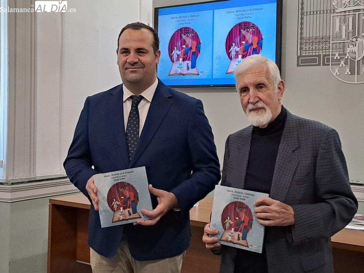 La Diputación de Salamanca publica en formato bilingüe Idaira, Armina y Adassa, de Denis Rafter
