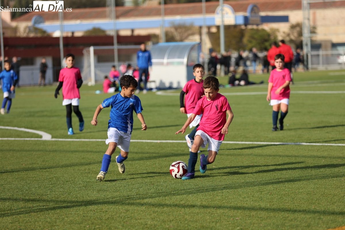 Último fin de semana de fútbol base en Salamanca antes del parón por el puente de diciembre (GALERÍA DE FOTOS)