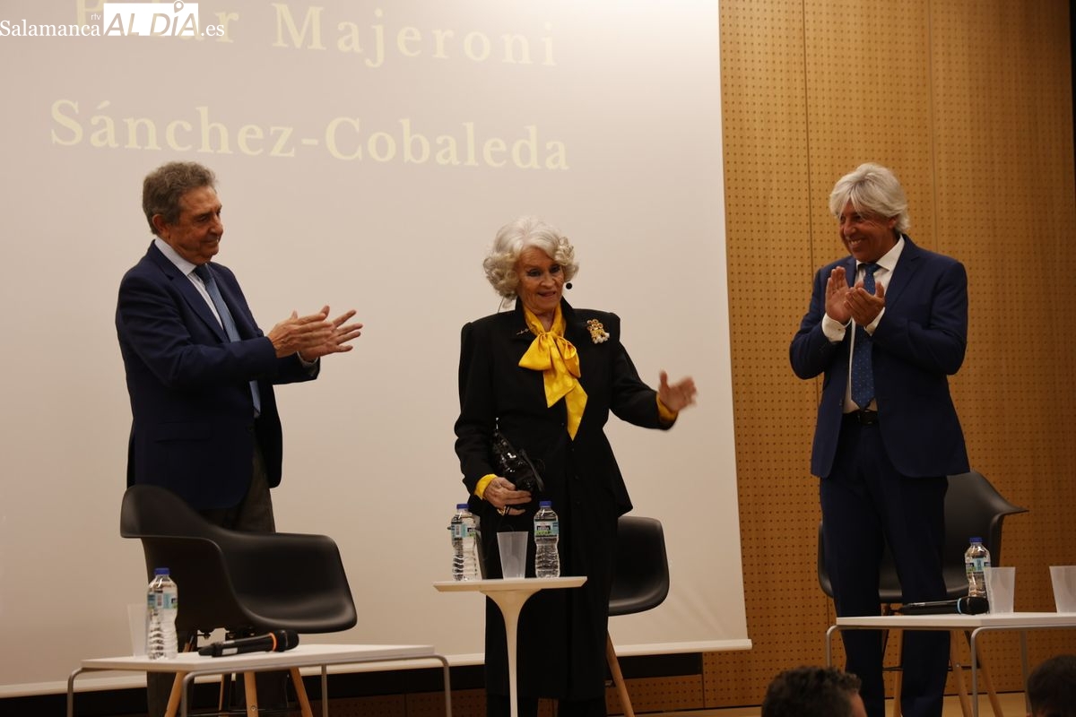 Emotivo homenaje a la ganadera salmantina Pilar Majeroni Sánchez-Cobaleda (Fotos)