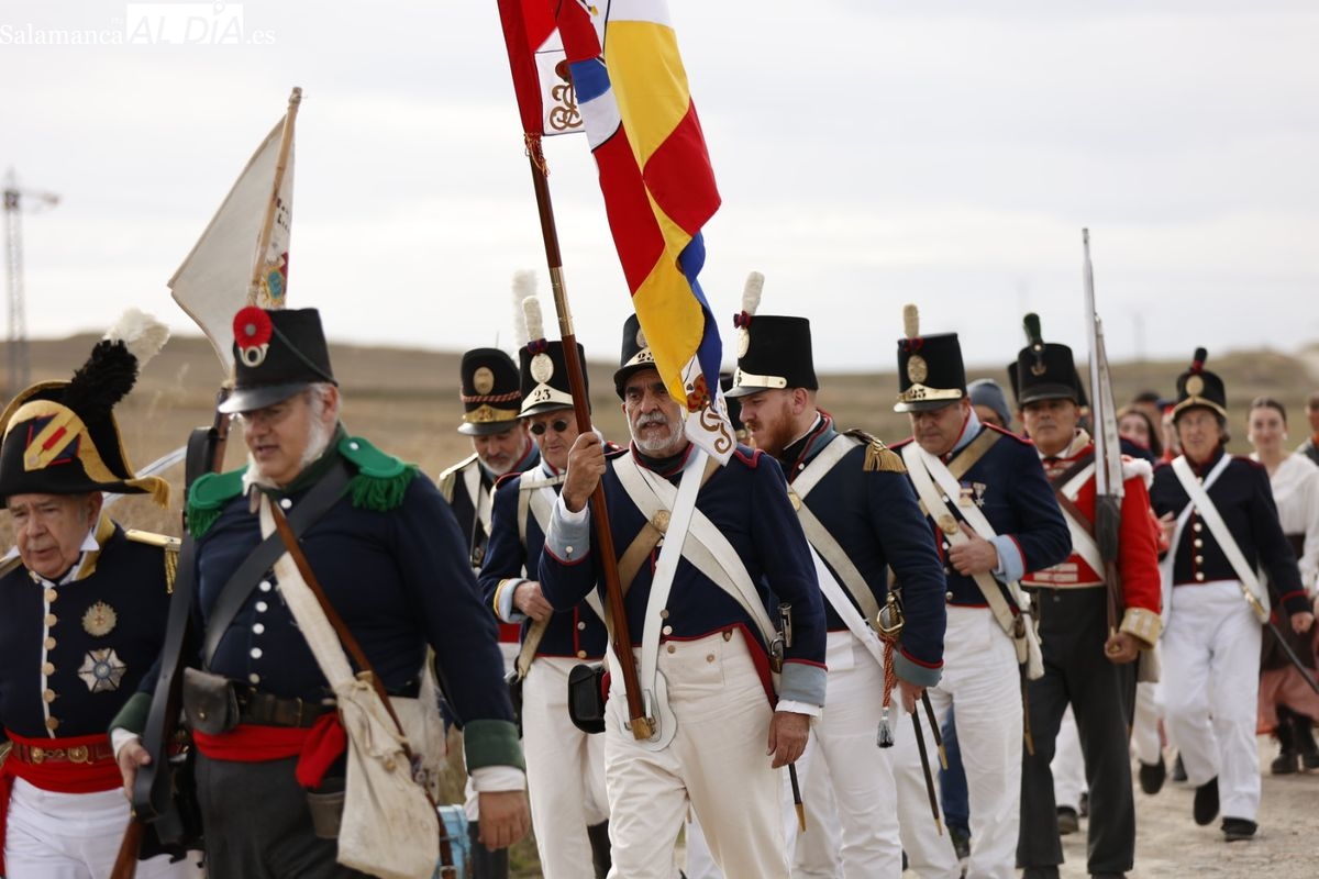 Espectacular homenaje a las tropas portuguesas que participaron en la Batalla de Arapiles (VÍDEO y FOTOS) 