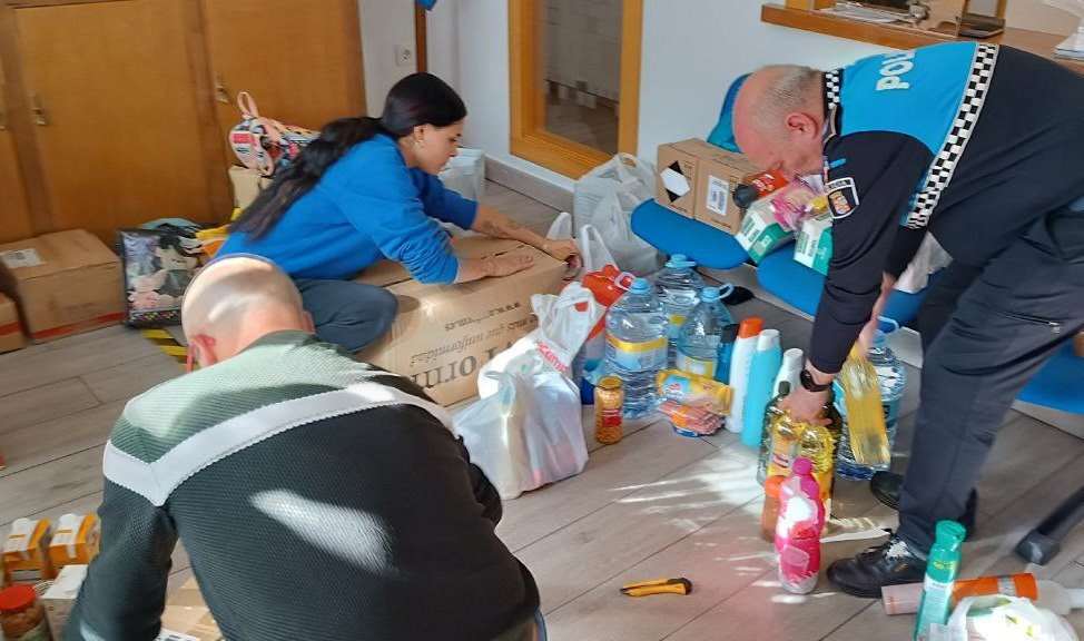 Arranca en Ciudad Rodrigo la recogida de alimentos y otros productos con destino a Valencia