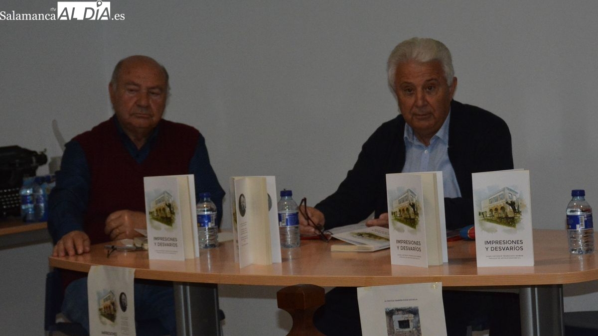 Juan Antonio Francisco presenta el poemario Impresiones y Desvaríos en Bañobárez