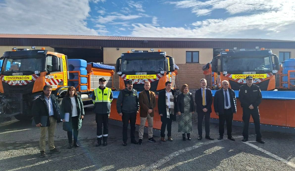 Despliegue de medios en Salamanca para evitar problemas en las carreteras
