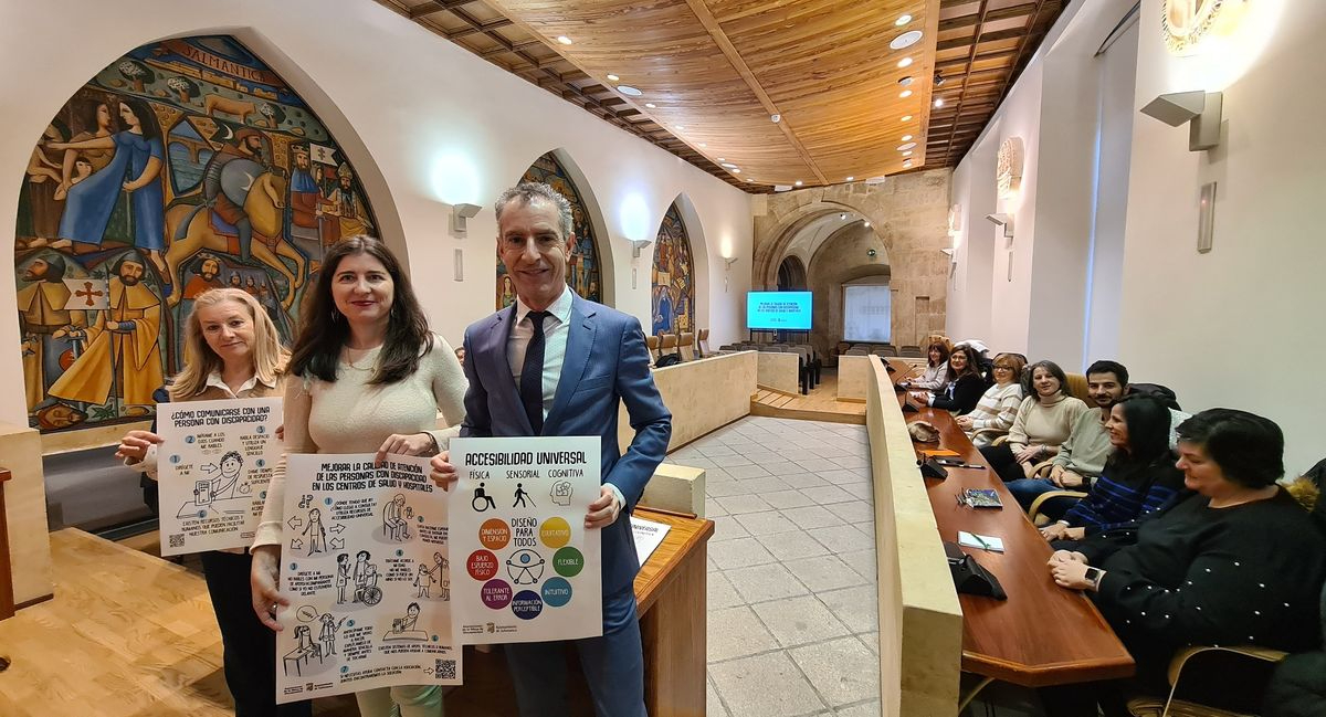 Iniciativa en Salamanca para mejorar la atención a personas con discapacidad en centros de salud y hospitales