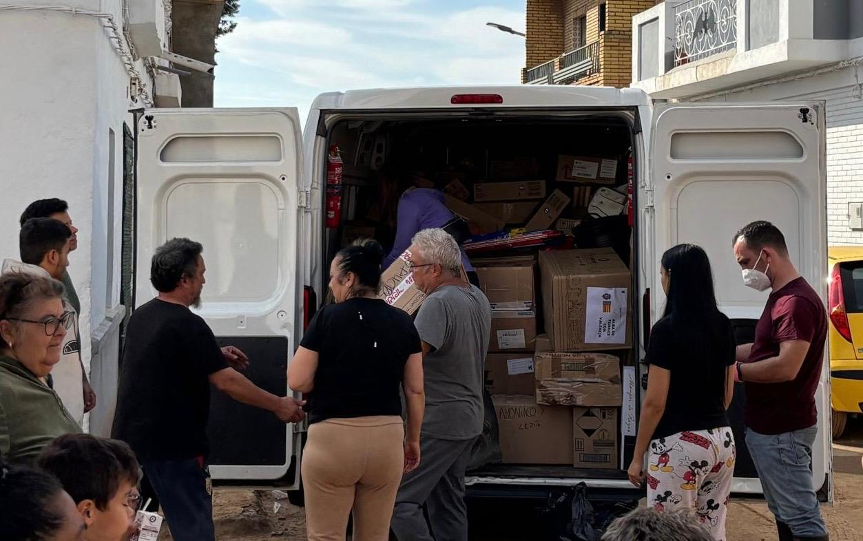 Alba de Tormes reúne más de 18.000 kg de alimentos y ayuda para afectados por la DANA