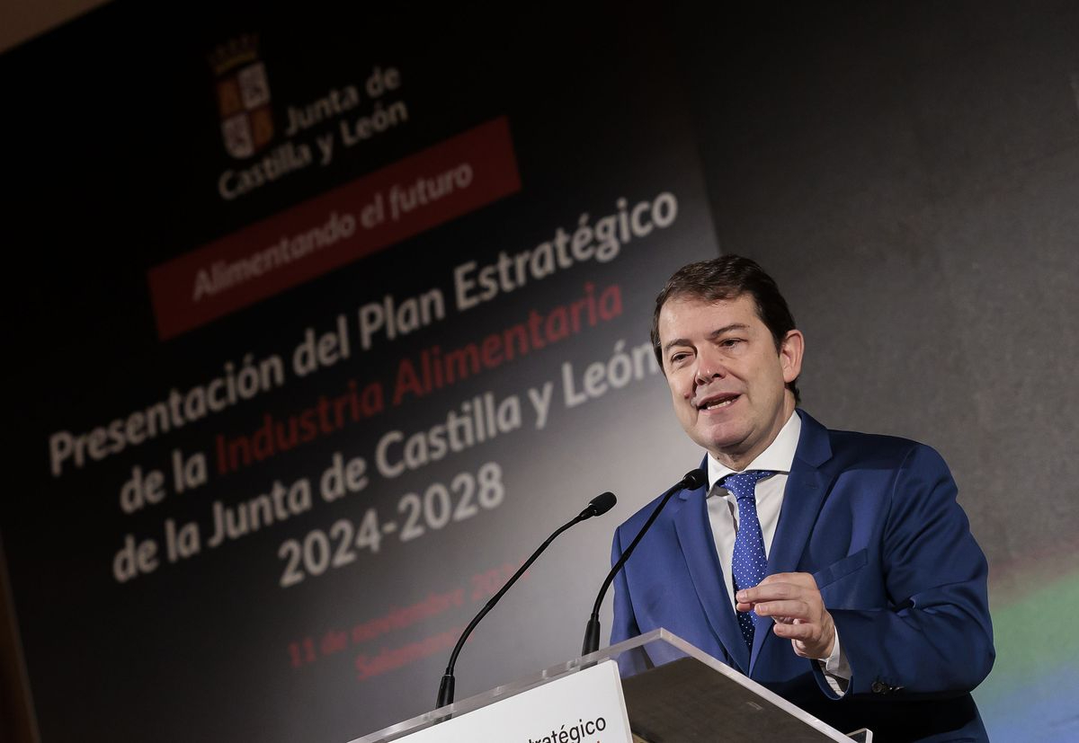 Mañueco anuncia 312 millones de euros para impulsar la Industria Agroalimentaria de CyL