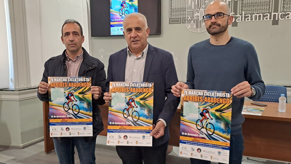 Todo preparado para la IV Marcha Cicloturista Arribes-Abadengo