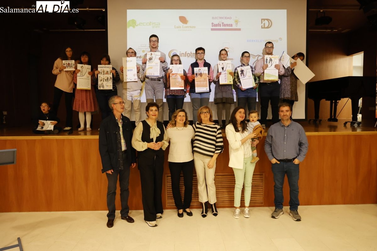 Down Salamanca presenta su Calendario Solidario 2025