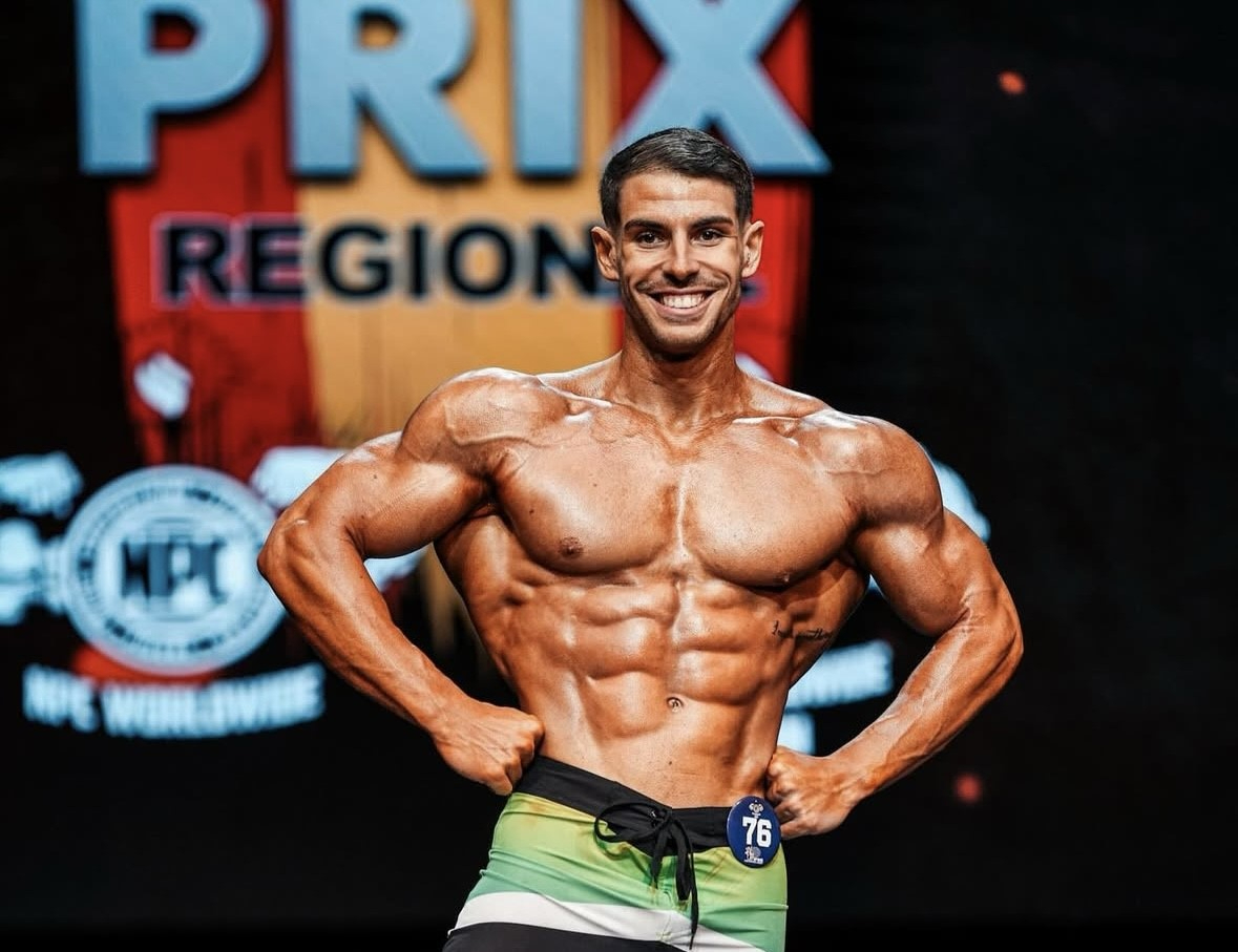 Nuevo éxito de Rober Fernández al ganar el Spanish Grand Prix para acercarse a la IFBB Pro Card
