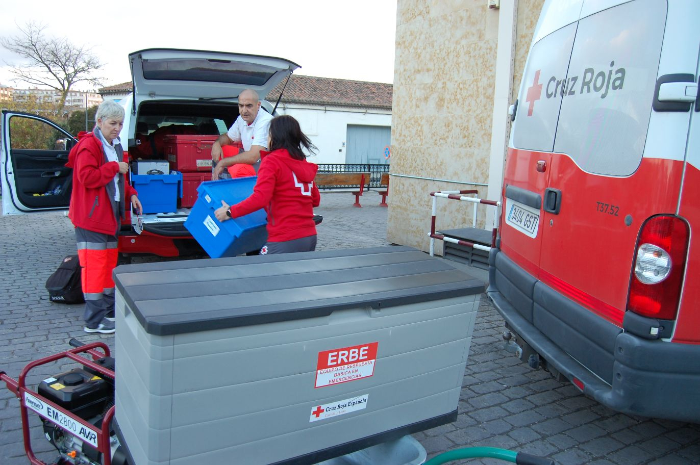 5 voluntarios de Cruz Roja Salamanca viajan a Valencia para prestar su ayuda en la catástrofe