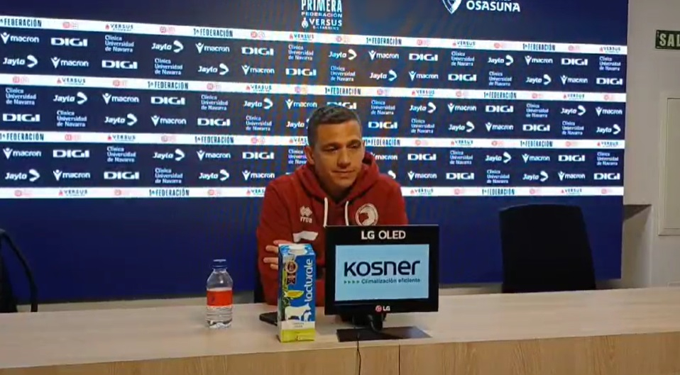 Llácer cree que Unionistas mereció ganar en Tajonar: El equipo compite de la hostia fuera de casa, pero nos ha faltado colmillo