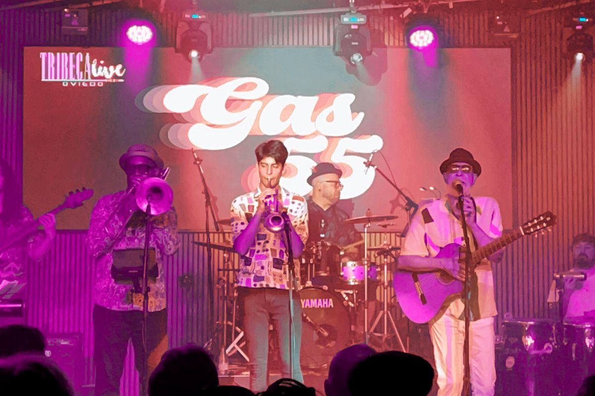 Entrada libre para el concierto de Gas55, funk y samba-rock de los 70 y 80