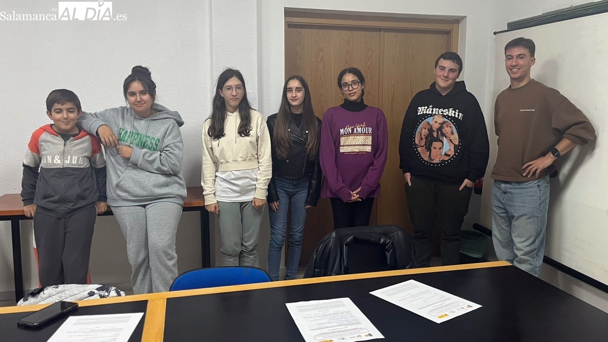 Varios jóvenes dan en Vitigudino sus primeros pasos en el séptimo arte