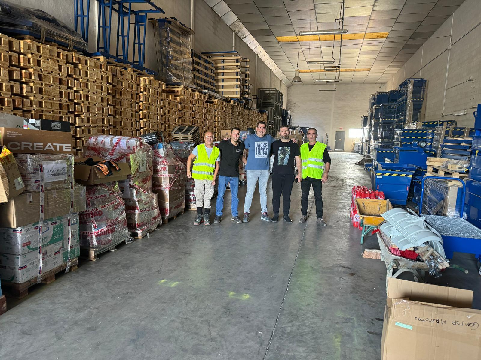 El grupo de amigos de Salamanca y Zamora que han unido fuerzas por Valencia 